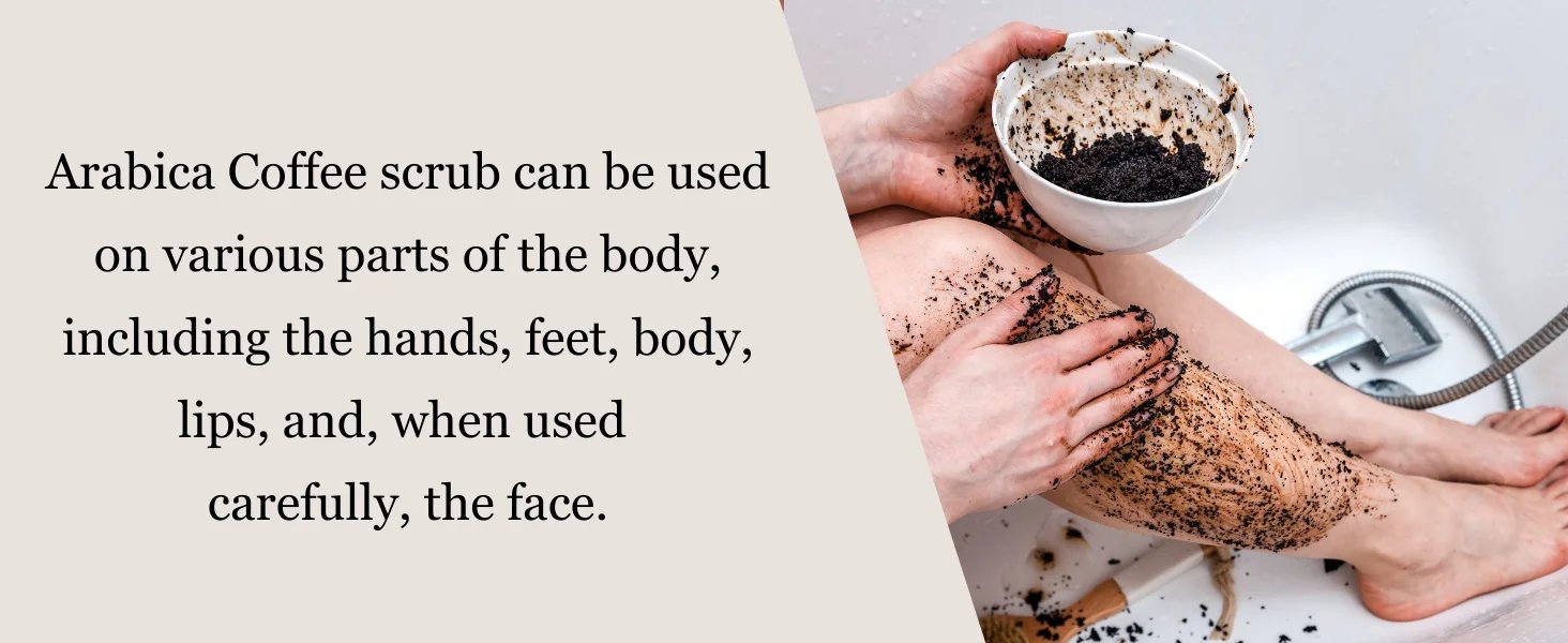 مقشر قهوة أرابيكا فائق 256 جرام لتفتيح البشرة وتقشير ناعم لترطيب الجسم والوجه واليد والقدم مقشر قهوة أرابيكا فائق 256 جرام لتفتيح البشرة وتقشير ناعم لترطيب الجسم والوجه واليد والقدم