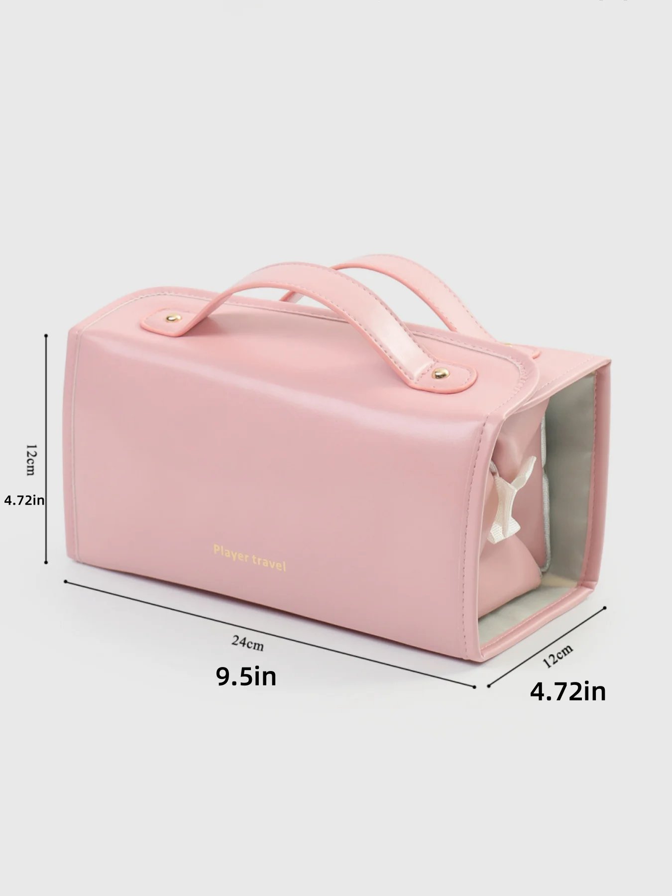 Detachable Foldableing Cosmetic Bag with Large Capacity for Skin Care/Makeup Daily Cosmetics, Easy to Install, Clear Classification, No Need to Turn Over, Easy to Use, Portable Four-In-One Cosmetic Bag for Travel and Outings