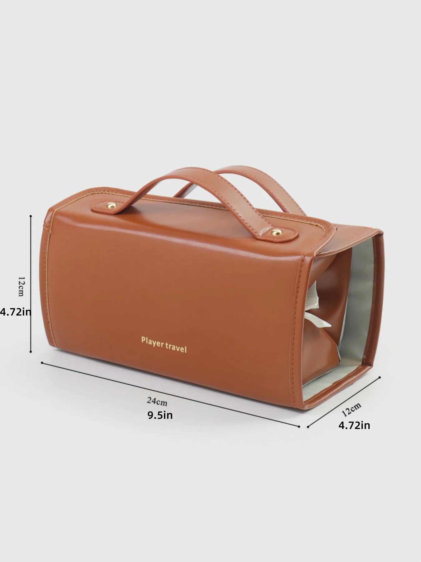 Detachable Foldableing Cosmetic Bag with Large Capacity for Skin Care/Makeup Daily Cosmetics, Easy to Install, Clear Classification, No Need to Turn Over, Easy to Use, Portable Four-In-One Cosmetic Bag for Travel and Outings
