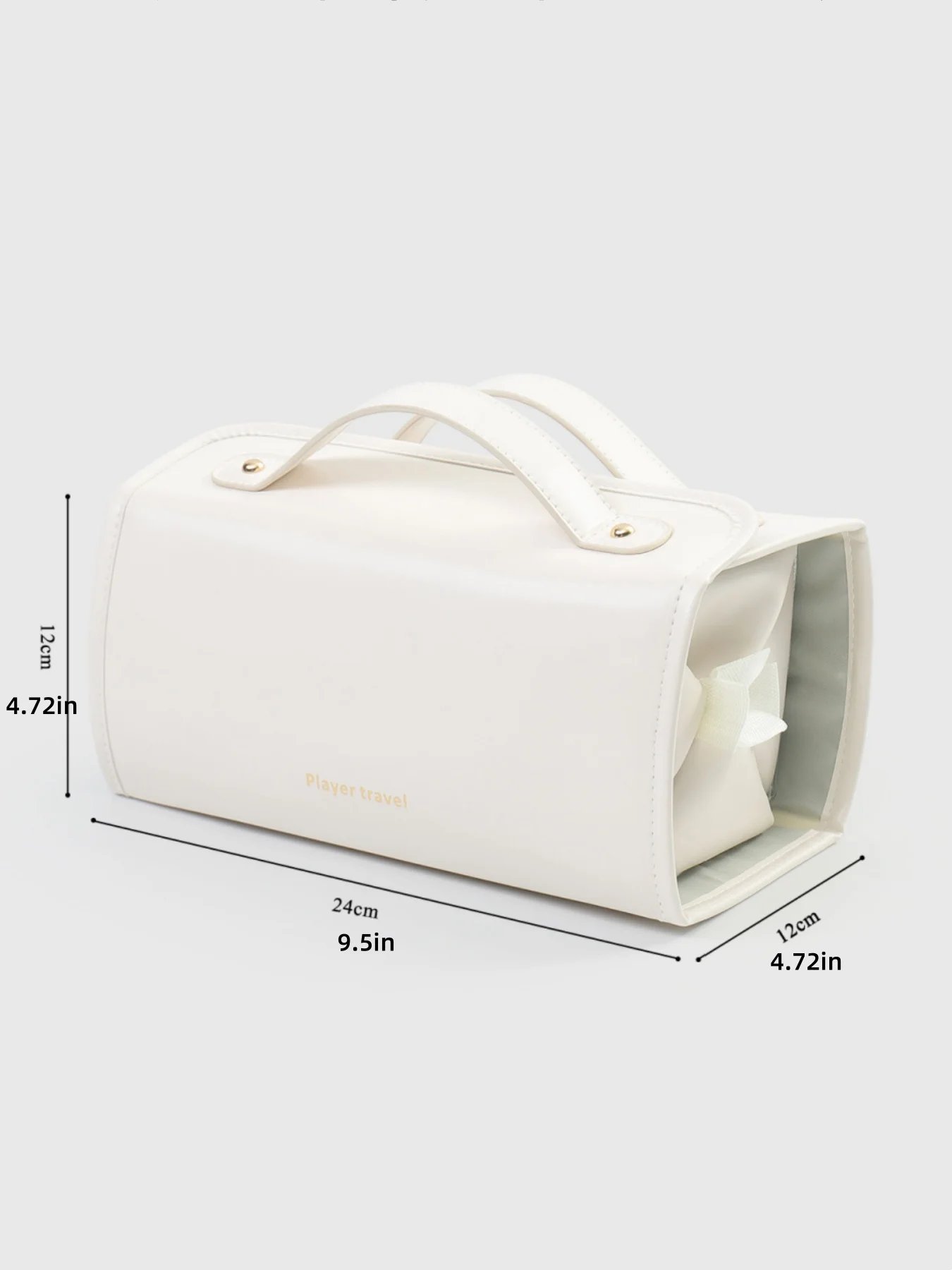 Detachable Foldableing Cosmetic Bag with Large Capacity for Skin Care/Makeup Daily Cosmetics, Easy to Install, Clear Classification, No Need to Turn Over, Easy to Use, Portable Four-In-One Cosmetic Bag for Travel and Outings