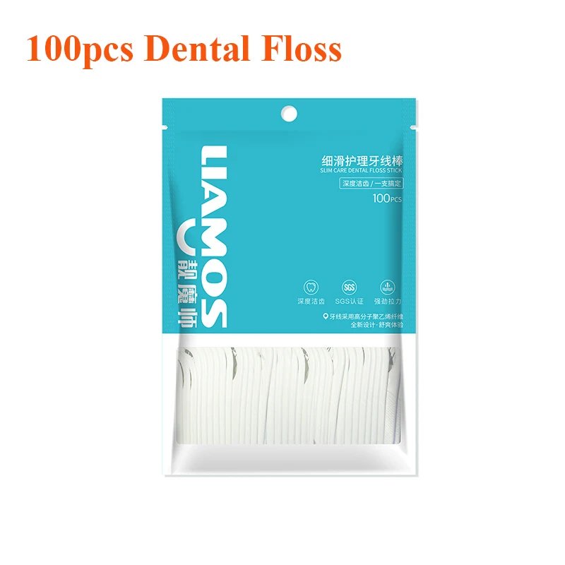 100pcs bag floss