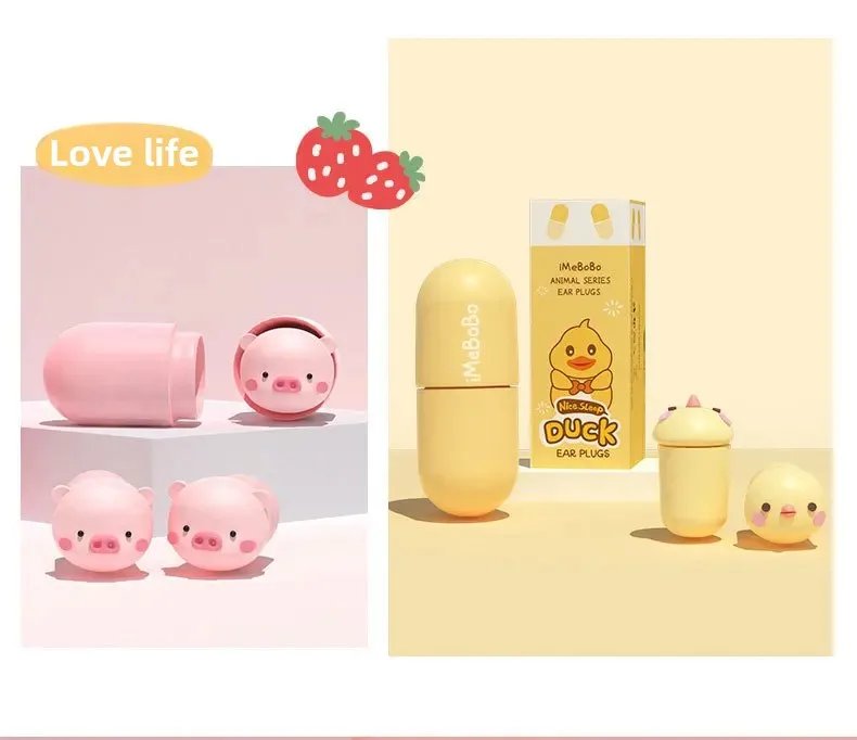 الحيوان كبسولة سدادات الأذن مزيج استبدال الحد من الضوضاء رغوة سدادات للنوم التعلم الضوضاء حجب سدادة الأذن مجموعة الحيوان كبسولة سدادات الأذن مزيج استبدال الحد من الضوضاء رغوة سدادات للنوم التعلم الضوضاء حجب سدادة الأذن مجموعة