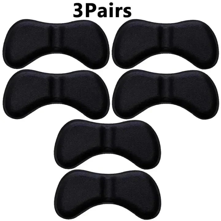 3 pairs black