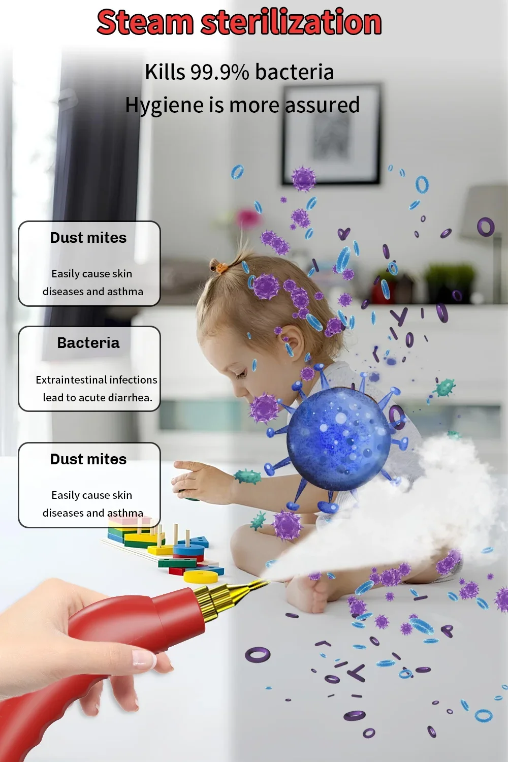 منظفات البخار المحمولة ذات درجة الحرارة العالية ودرجة الحرارة 2500 وات، مكيف الهواء، غطاء المطبخ، آلة تنظيف البخار للسيارة، الأرضية والمزيد من التنظيف منظفات البخار المحمولة ذات درجة الحرارة العالية ودرجة الحرارة 2500 وات، مكيف الهواء، غطاء المطبخ، آلة تنظيف البخار للسيارة، الأرضية والمزيد من التنظيف