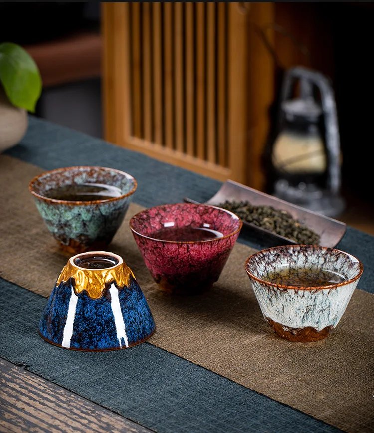 175 مللي أكواب القهوة السيراميك فنجان الشاي الخزف كوب إسبريسو المنزل الإبداعية فنجان شاي مجموعة صناديق حزمة кеamikisches bocкаly