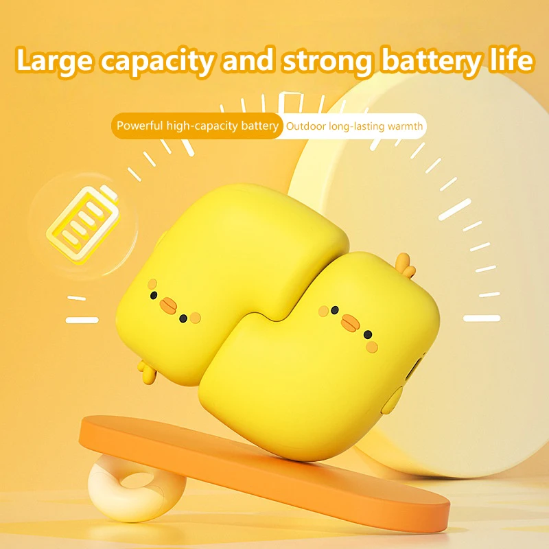 Digital Display Hand Warmer with 2-Hour Fast Charge & 6-Hour Heat, USB Rechargeable Plush Portable Warmer for Women 2026 New